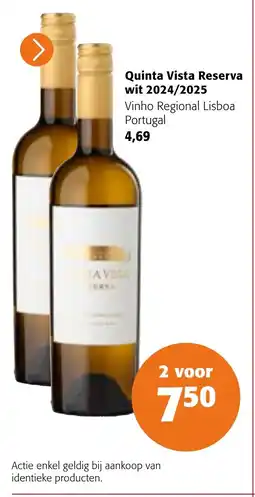 Colruyt Quinta Vista Reserva wit 2024/2025 aanbieding
