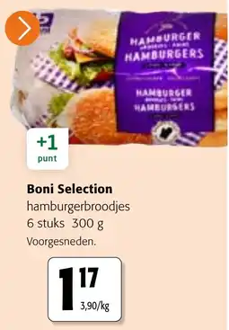 Colruyt Boni Selection hamburgerbroodjes aanbieding