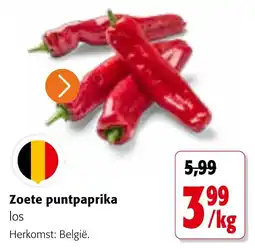 Colruyt Zoete puntpaprika los aanbieding