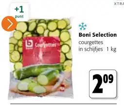 Colruyt Boni Selection courgettes in schijfjes aanbieding