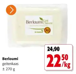 Colruyt Berloumi geitenkaas aanbieding
