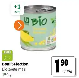 Colruyt Boni Selection Bio zoete maïs aanbieding
