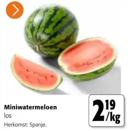 Colruyt Miniwatermeloen los aanbieding