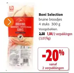 Colruyt Boni Selection bruine broodjes aanbieding