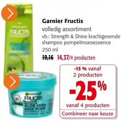 Colruyt Garnier Fructis aanbieding