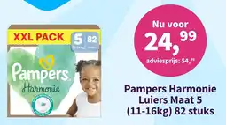 Plein.nl Pampers Harmonie Luiers Maat 5 aanbieding