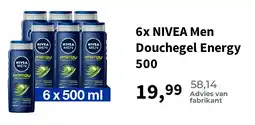 Plein.nl Nivea Men Douchegel Energy aanbieding