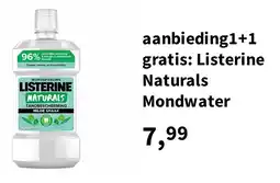 Plein.nl Listerine Naturals Mondwater aanbieding