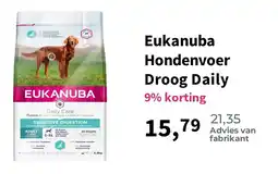 Plein.nl Eukanuba Hondenvoer Droog Daily aanbieding