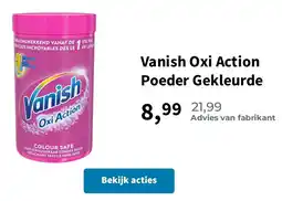 Plein.nl Vanish Oxi Action Poeder Gekleurde aanbieding