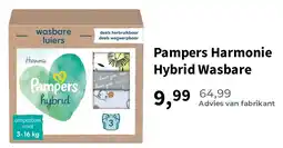 Plein.nl Pampers Harmonie Hybrid Wasbare aanbieding
