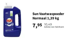 Plein.nl Sun Vaatwaspoeder Normaal aanbieding