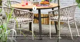 Intratuin Tafel Flore aanbieding