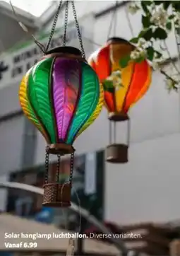 Intratuin Solar Hanglamp Luchtballon aanbieding
