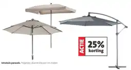 Intratuin Intratuin Parasols aanbieding