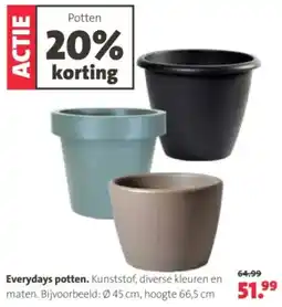 Intratuin Everydays Potten aanbieding