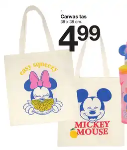 Zeeman Canvas Tas aanbieding