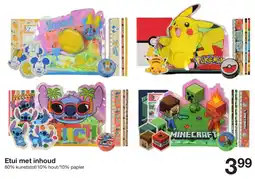 Zeeman Etui met Inhoud aanbieding