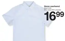Zeeman Heren overhemd aanbieding