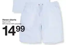 Zeeman Heren Shorts aanbieding