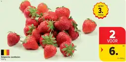 Carrefour Market Belgische Aardbeien aanbieding