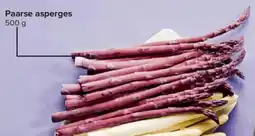 Carrefour Market Paarse Asperges aanbieding