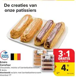Carrefour Market Eclairs Carrefour aanbieding
