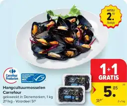 Carrefour Market Hangcultuurmosselen Carrefour aanbieding
