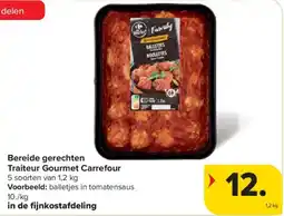 Carrefour Market Bereide Gerechten Traiteur Gourmet Carrefour aanbieding