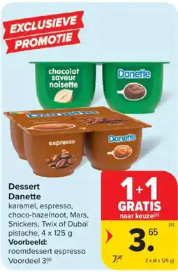Carrefour Market Dessert Danette aanbieding