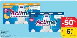 Carrefour Market Drinkyoghurt Actimel aanbieding