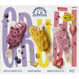 Albert Heijn Sammontana Gruvi mini mirt mango frag aanbieding