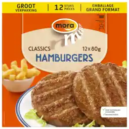 Albert Heijn Mora Classics hamburgers grootverpakking aanbieding