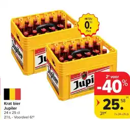 Carrefour Market Krat Bier Jupiler aanbieding