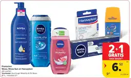 Carrefour Market Producten Nivea, Nivea Sun en Hansaplast aanbieding