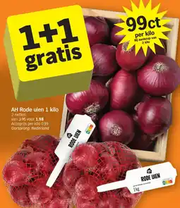 Albert Heijn AH Rode uien aanbieding