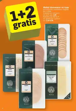 Albert Heijn Wahid vleeswaren en kaas aanbieding