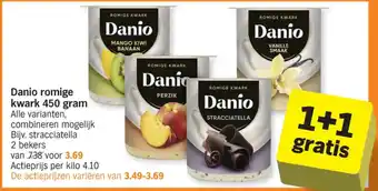 Albert Heijn Danio romige kwark aanbieding