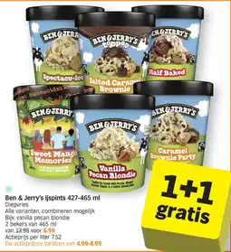Albert Heijn Ben & Jerry's ijspints aanbieding