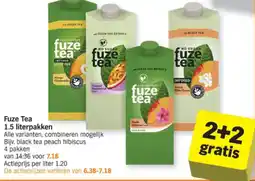 Albert Heijn fuze tea aanbieding
