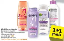 Albert Heijn Alle Elvive en Garnier aanbieding