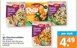 Albert Heijn Iglo diepvriesmaaltijden aanbieding