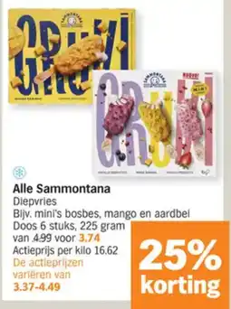 Albert Heijn Alle Sammontana aanbieding