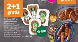 Albert Heijn AH Terra BBQ en groenteburgers aanbieding