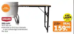 Albert Heijn BBQ-tafel aanbieding