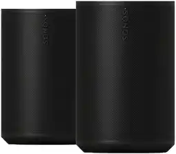 Coolblue Sonos Era 100 SL Duopack Zwart aanbieding