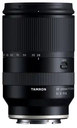 Coolblue Tamron 28-200mm Di III Sony FE aanbieding