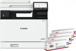 Coolblue Canon i-SENSYS MF752 CDW II + 1 set extra toners aanbieding