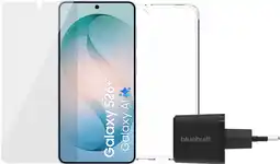 Coolblue Samsung Galaxy S26 Plus 256GB Lichtblauw 5G + Compleet Accessoirepakket aanbieding