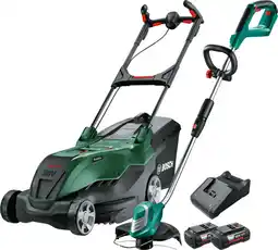 Coolblue Bosch AdvancedRotak 36V-40-650 + AdvancedGrassCut 36 Li incl. 4,0 Ah accu (2x) aanbieding